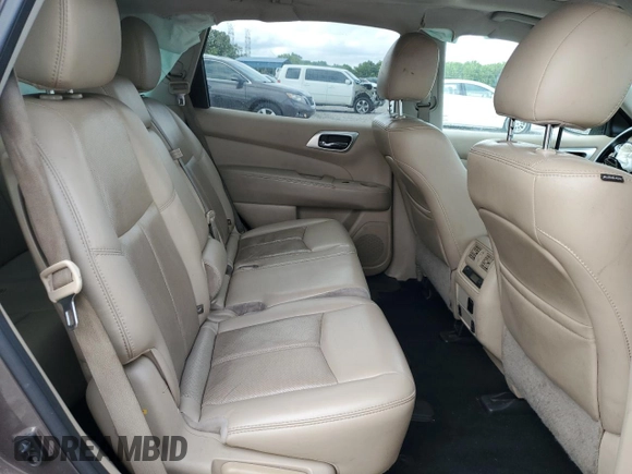 2016 Nissan Pathfinder Platinum с VIN 5N1AR2MN7GC620411, выставлен на аукционе Copart как лот 58701515 с пробегом 157 726 миль миль и Списание • Salvage title. История ставок и продаж доступна на DreamBid. Изображение 11.
