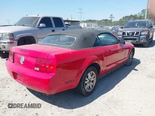 2008 Ford Mustang Deluxe with VIN 1ZVHT84N685189280, listed as a IAAI auction lot 42054118 with Not provided miles and . Bid and sale history available at DreamBid. Image 4.