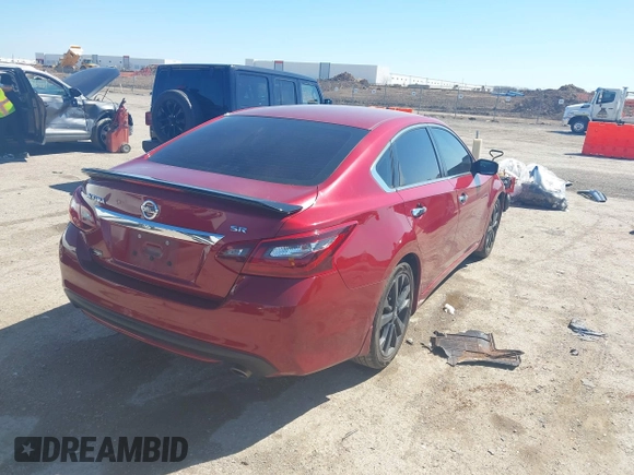 2017 Nissan Altima SR with VIN 1N4AL3AP9HC226112, listed as a IAAI auction lot 41739103 with 85,385 mi miles and . Bid and sale history available at carsss.com. Image 4.
