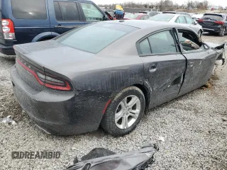 2022 Dodge Charger SXT with VIN 2C3CDXBG1NH255428, listed as a Copart auction lot 44184695 with 50,406 mi miles and Non Repairable. Bid and sale history available at DreamBid. Image 3.