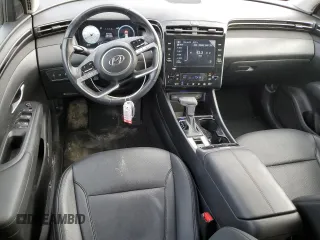 2023 Hyundai Tucson SEL with VIN 5NMJF3AE8PH237022, listed as a Copart auction lot 42129795 with 23,317 mi miles and Salvage Title. Bid and sale history available at carsss.com. Image 8.