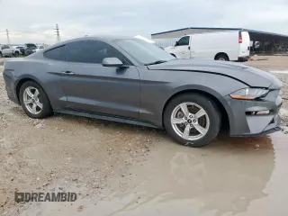2021 Ford Mustang EcoBoost with VIN 1FA6P8TH0M5151554, listed as a Copart auction lot 60879875 with 20,014 mi miles and Salvage title. Bid and sale history available at DreamBid. Image 4.
