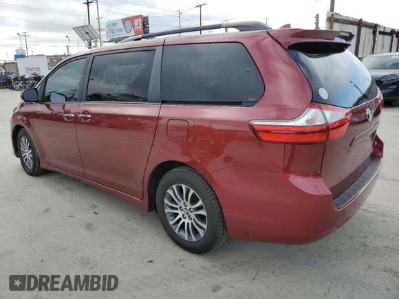 2018 Toyota Sienna XLE Auto Access Seat with VIN 5TDYZ3DC8JS932914, listed as a Copart auction lot 47891655 with 112,009 mi miles and Salvage Title. Bid and sale history available at carsss.com. Image 2.
