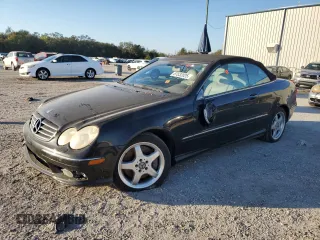 2004 Mercedes-Benz CLK 500 z VIN WDBTK75G14T017348, wystawiony jako Copart lot #87532025 z przebiegiem 5 788 mil mil oraz Czysty tytuł • Clean title. Historia ofert i sprzedaży dostępna na DreamBid. Obrazek 1.