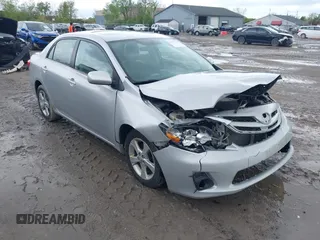 2013 Toyota Corolla L with VIN 2T1BU4EE6DC933955, listed as a IAAI auction lot 42193315 with 109,814 mi miles and . Bid and sale history available at DreamBid. Image 1.