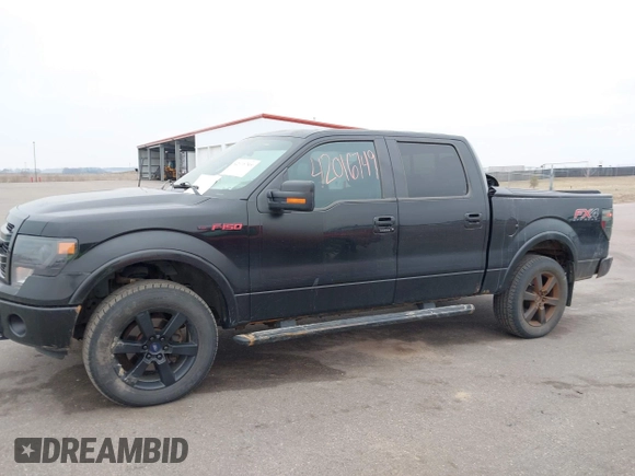 2013 Ford F-150 XL with VIN 1FTFW1ET2DFB98634, listed as a IAAI auction lot 42016749 with 158,056 mi miles. Bid and sale history available at carsss.com. Image 14.