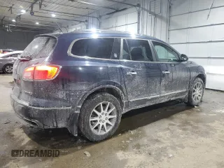 2015 Buick Enclave Leather with VIN 5GAKVBKD8FJ164574, listed as a Copart auction lot 45952925 with 137,230 mi miles and Salvage Title. Bid and sale history available at carsss.com. Image 3.