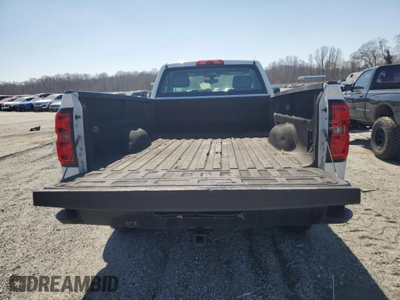 2016 Chevrolet Silverado 1500 Work Truck with VIN 1GCNCNEH6GZ252141, listed as a Copart auction lot 48723135 with 114,640 mi miles and Salvage Title. Bid and sale history available at carsss.com. Image 6.