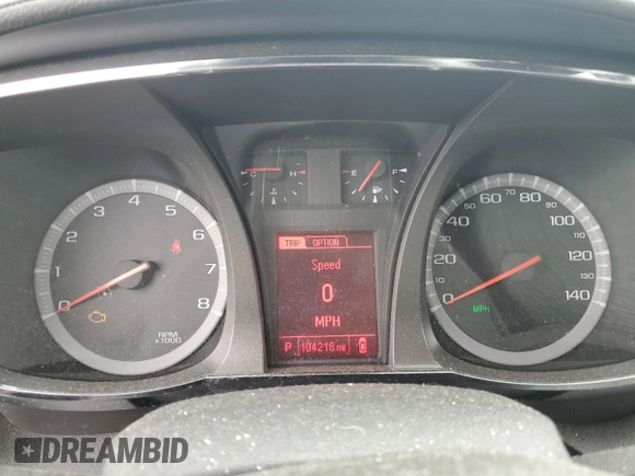 2015 GMC Terrain SLT with VIN 2GKFLXEK8F6395697, listed as a Copart auction lot 55331425 with 104,218 mi miles and Clean Title. Bid and sale history available at DreamBid. Image 9.