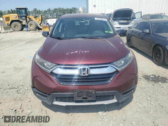 2018 Honda CR-V LX with VIN 2HKRW6H33JH202858, listed as a Copart auction lot 54378975 with 87,964 mi miles and Salvage Title. Bid and sale history available at carsss.com. Image 5.