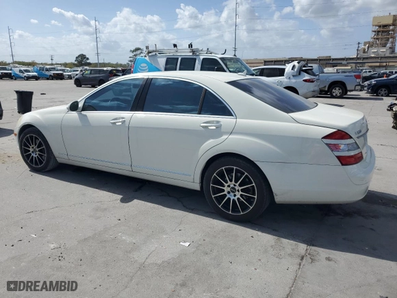 2009 Mercedes-Benz S-Class 5.5L V8 with VIN WDDNG71X29A279020, listed as a Copart auction lot 49957125 with 150,643 mi miles and Clean Title. Bid and sale history available at carsss.com. Image 2.