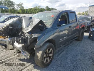 2009 Nissan Titan SE with VIN 1N6BA07D29N317452, listed as a Copart auction lot 56370985 with Not provided miles and Salvage title. Bid and sale history available at DreamBid. Image 1.