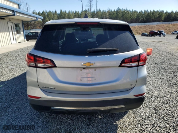 2022 Chevrolet Equinox LT with VIN 3GNAXKEV0NL257659, listed as a Copart auction lot 48996045 with 20,921 mi miles and Salvage Title. Bid and sale history available at carsss.com. Image 6.