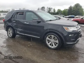 2019 Ford Explorer Limited z VIN 1FM5K8F82KGB43257, wystawiony jako Copart lot #56114135 z przebiegiem 82 119 mil mil oraz Szkoda całkowita • Salvage title. Historia ofert i sprzedaży dostępna na DreamBid. Obrazek 4.