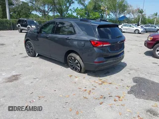 2023 Chevrolet Equinox RS with VIN 3GNAXMEGXPS162984, listed as a IAAI auction lot 42376766 with 46,402 mi miles and . Bid and sale history available at DreamBid. Image 3.