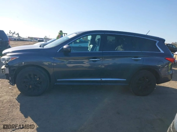 2013 Infiniti JX35 with VIN 5N1AL0MN1DC304004, listed as a IAAI auction lot 41674297 with 169713 miles. Bid and sale history available at carsss.com. Image 15.