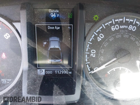 2018 Toyota Tacoma SR5 with VIN 3TMBZ5DN1JM014540, listed as a IAAI auction lot 42505324 with 112,990 mi miles and . Bid and sale history available at DreamBid. Image 15.