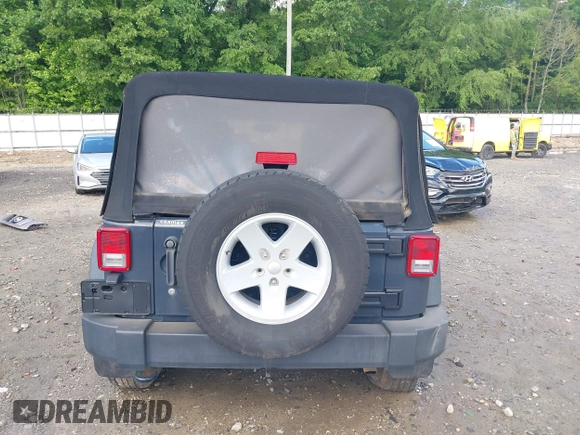2017 Jeep Wrangler Unlimited Sport with VIN 1C4BJWDG6HL555402, listed as a IAAI auction lot 42255790 with 113,118 mi miles and . Bid and sale history available at DreamBid. Image 17.