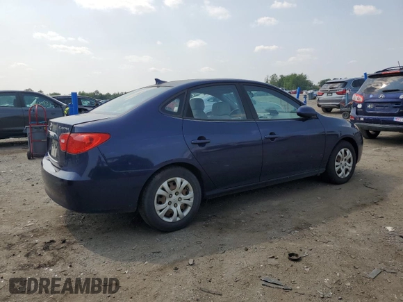 2009 Hyundai Elantra GLS z VIN KMHDU46D69U760247, wystawiony jako Copart lot #59694895 z przebiegiem 215 328 mil mil oraz Szkoda całkowita • Salvage title. Historia ofert i sprzedaży dostępna na DreamBid. Obrazek 3.