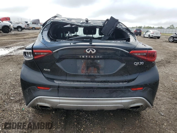 2018 Infiniti QX30 Luxury с VIN SJKCH5CR2JA052218, выставлен на аукционе Copart как лот 79720664 с пробегом 66 634 миль миль и На запчасти • Non repairable. История ставок и продаж доступна на DreamBid. Изображение 6.
