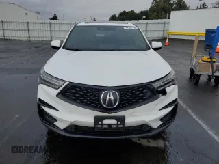 2021 Acura RDX w/A-Spec Package with VIN 5J8TC2H60ML010963, listed as a Copart auction lot 44307295 with 45,596 mi miles and Salvage Title. Bid and sale history available at carsss.com. Image 5.