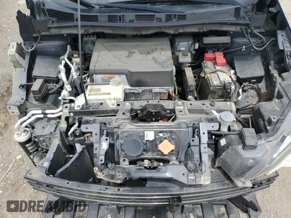 2020 Nissan LEAF SV with VIN 1N4AZ1CP7LC306789, listed as a Copart auction lot 57294585 with 55,326 mi miles and Salvage title. Bid and sale history available at DreamBid. Image 11.