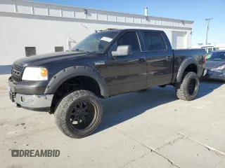 2005 Ford F-150 XLT with VIN 1FTPW14595FB57264, listed as a Copart auction lot 43219125 with 132,511 mi miles and Clean Title. Bid and sale history available at carsss.com. Image 1.