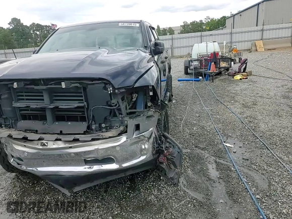 2014 Ram 1500 Big Horn with VIN 1C6RR7LT3ES291382, listed as a Copart auction lot 58720015 with 128,991 mi miles and Salvage title. Bid and sale history available at DreamBid. Image 13.