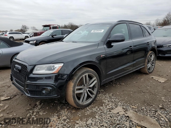 2015 Audi SQ5 with VIN WA1VGBFP5FA136087, listed as a Copart auction lot 40230494 with 115,742 mi miles and . Bid and sale history available at DreamBid. Image 1.