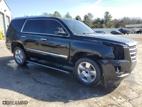2017 Cadillac Escalade Platinum with VIN 1GYS3DKJ7HR351048, listed as a Copart auction lot 42349015 with 203,109 mi miles and Salvage Title. Bid and sale history available at carsss.com. Image 4.
