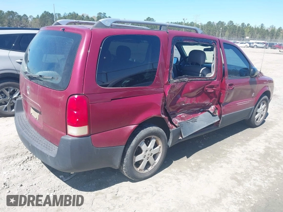 2005 Saturn Relay 3 with VIN 5GZDV23L05D256867, listed as a IAAI auction lot 41868160 with 245,907 mi miles and . Bid and sale history available at DreamBid. Image 4.