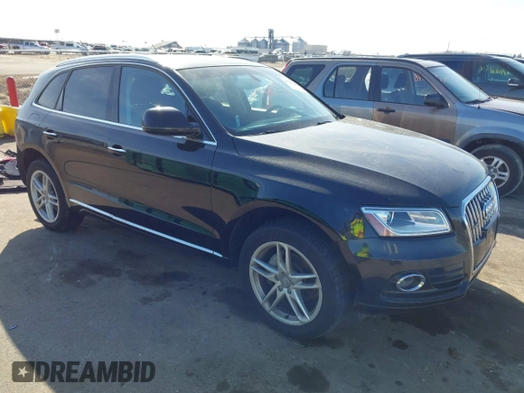 2016 Audi Q5 Premium Plus with VIN WA1L2AFP6GA038817, listed as a IAAI auction lot 41763474 with 75,490 mi miles. Bid and sale history available at carsss.com. Image 1.