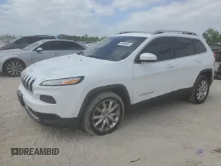 2015 Jeep Cherokee Limited with VIN 1C4PJLDS4FW700683, listed as a Copart auction lot 52969045 with 143,344 mi miles and Clean Title. Bid and sale history available at DreamBid. Image 1.