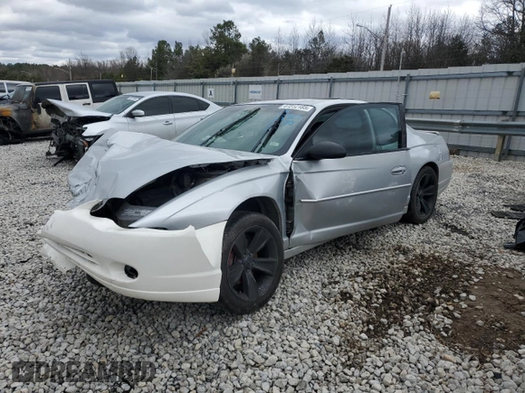2003 Chevrolet Monte Carlo SS with VIN 2G1WX12K039142152, listed as a Copart auction lot 47312185 with Not provided miles and Salvage title. Bid and sale history available at DreamBid. Image 1.