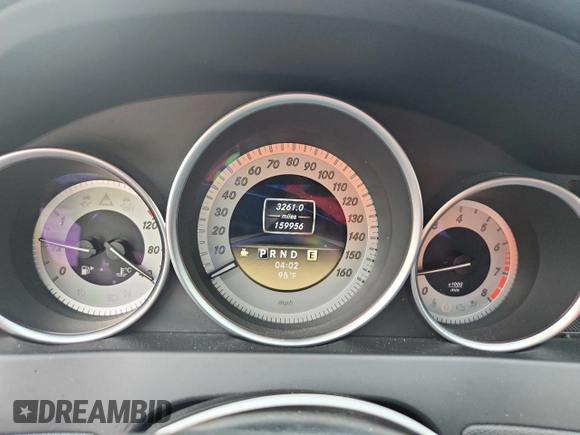 2012 Mercedes-Benz C 250 with VIN WDDGJ4HB6CF806232, listed as a Copart auction lot 56213655 with 159,956 mi miles and Salvage title. Bid and sale history available at DreamBid. Image 9.