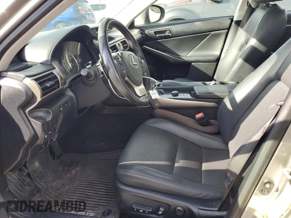 2014 Lexus IS 350 with VIN JTHBE1D29E5001510, listed as a Copart auction lot 63216975 with 156,992 mi miles and Salvage title. Bid and sale history available at DreamBid. Image 7.