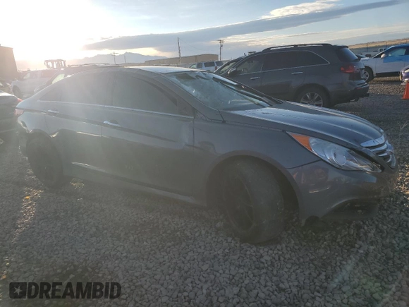 2014 Hyundai Sonata Limited with VIN 5NPEC4AB7EH855115, listed as a Copart auction lot 78449184 with Not Provided miles and Salvage Title. Bid and sale history available at DreamBid. Image 4.