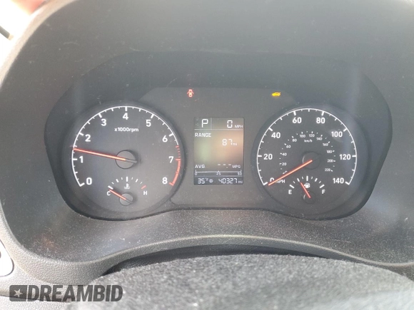 2019 Hyundai Accent SE with VIN 3KPC24A35KE055268, listed as a Copart auction lot 44917385 with 40,327 mi miles and Salvage Title. Bid and sale history available at carsss.com. Image 9.