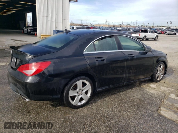 2016 Mercedes-Benz CLA 250 with VIN WDDSJ4EB7GN362983, listed as a Copart auction lot 44236314 with 88,552 mi miles and . Bid and sale history available at DreamBid. Image 3.