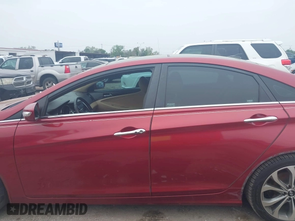 2013 Hyundai Sonata Limited with VIN 5NPEC4AB7DH589240, listed as a IAAI auction lot 41891612 with 203,869 mi miles and . Bid and sale history available at carsss.com. Image 14.