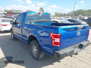 2018 Ford F-150 XL with VIN 1FTMF1CB7JFD79550, listed as a IAAI auction lot 41156870 with 72,629 mi miles and . Bid and sale history available at DreamBid. Image 3.