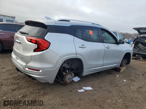 2019 GMC Terrain Denali with VIN 3GKALXEX5KL100969, listed as a Copart auction lot 86571894 with 81,130 mi miles and Salvage Title. Bid and sale history available at DreamBid. Image 3.