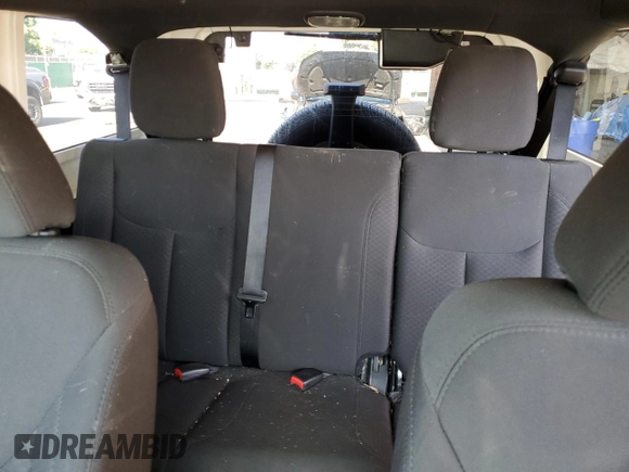 2017 Jeep Wrangler Unlimited Sport with VIN 1C4BJWDG7HL683406, listed as a Copart auction lot 62758735 with 75,140 mi miles and Salvage title. Bid and sale history available at DreamBid. Image 10.