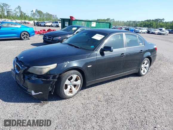 2008 BMW 5 Series 528i with VIN WBANU53548CT17074, listed as a IAAI auction lot 39244408 with 85,906 mi miles and . Bid and sale history available at carsss.com. Image 2.