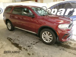 2023 Dodge Durango SXT with VIN 1C4RDHAGXPC624693, listed as a Copart auction lot 60941605 with 54,007 mi miles and Clean title. Bid and sale history available at DreamBid. Image 4.