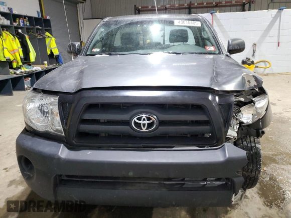 2010 Toyota Tacoma with VIN 5TENX4CN6AZ713986, listed as a Copart auction lot 43010405 with 128,049 mi miles and Salvage Title. Bid and sale history available at carsss.com. Image 5.