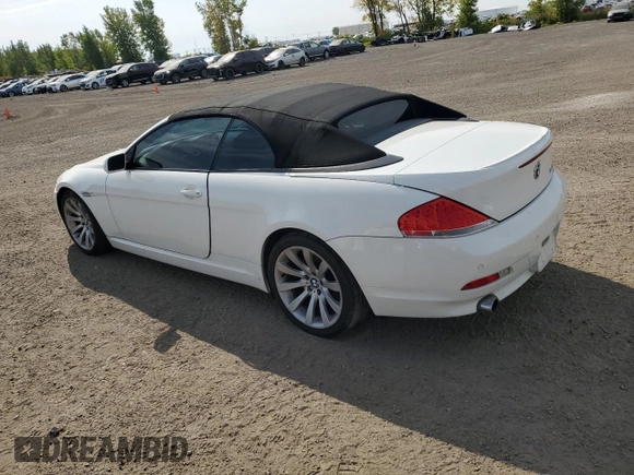 2005 BMW 6 Series 645Ci with VIN WBAEK734X5B325190, listed as a Copart auction lot 72013354 with 288,537 mi miles and Non Repairable. Bid and sale history available at DreamBid. Image 2.