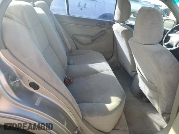 2001 Honda Civic LX with VIN 2HGES15531H611696, listed as a Copart auction lot 73084574 with 187,311 mi miles and Salvage Title. Bid and sale history available at carsss.com. Image 10.