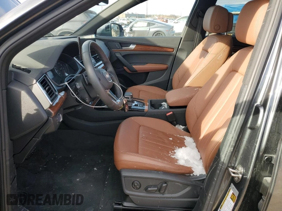 2023 Audi Q5 S line Premium with VIN WA1GAAFY8P2186992, listed as a Copart auction lot 41685755 with 10,560 mi miles and Clean Title. Bid and sale history available at carsss.com. Image 7.