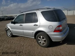 2003 Mercedes-Benz M-Class 3.7L with VIN 4JGAB57E53A430341, listed as a Copart auction lot 86296954 with 0 mi miles and Salvage Title. Bid and sale history available at carsss.com. Image 2.